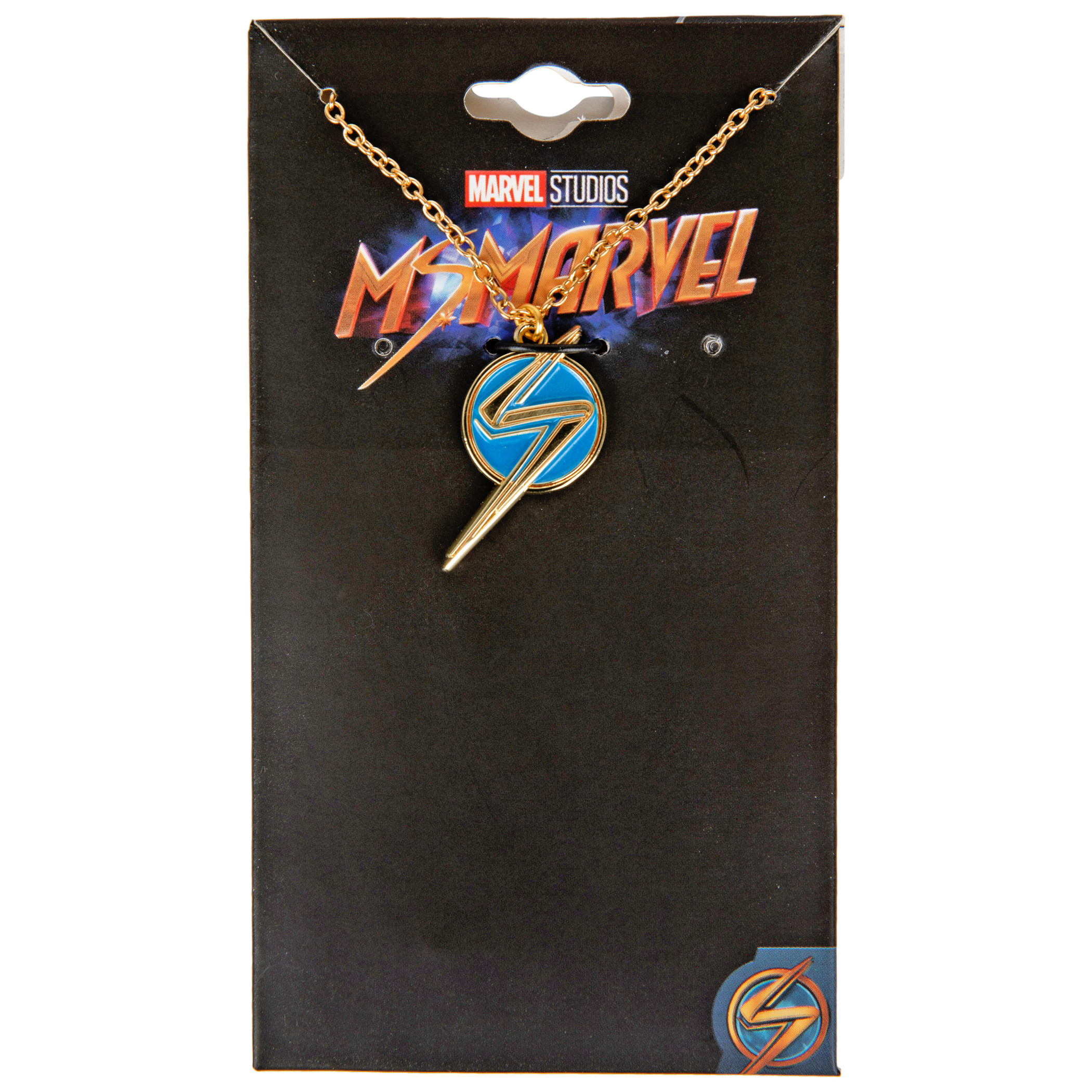 Ms. Marvel Enamel Logo Emblem Necklace